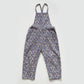 18-24M Zara floral blue dungarees