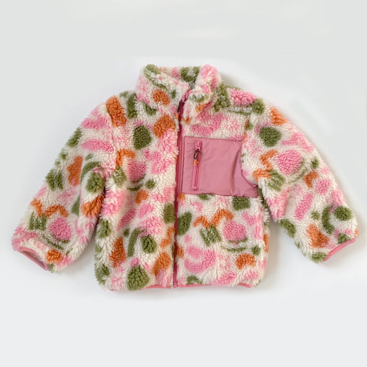 4-6Y H&M patterned fleece