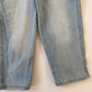 5Y Oshkosh vintage light wash denim dungarees