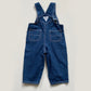 18M Oshkosh vintage embroidered butterfly denim dungarees