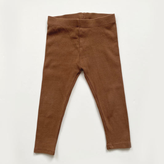 2-3Y Next rust ribbed leggings